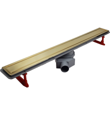 Душевой трап (лоток) Pestan Confluo Premium Gold Line 550 с решеткой