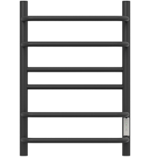 Полотенцесушитель электрический Point Сатурн PN90846B 40x60, черный