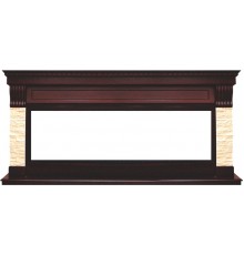 Портал Royal Flame Denver , темный дуб, бежевый для очагов Очаг Vision 60 LED, Vision 60 LOG LED