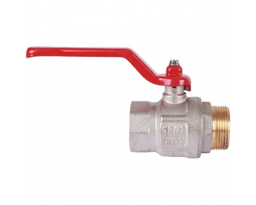 Кран шаровой Itap IDEAL 091 1 1/4 муфта/резьба полнопроходной (рычаг) (27513)