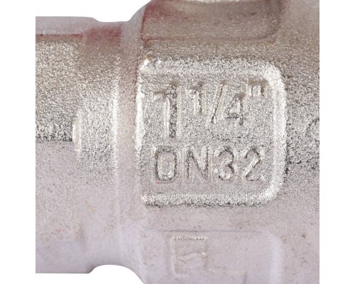 Кран шаровой Itap IDEAL 091 1 1/4 муфта/резьба полнопроходной (рычаг) (27513)