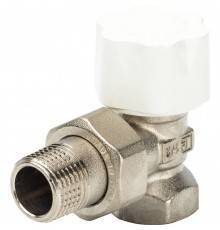 Корпус угловой термостатический для стальных труб LUXOR thermo tekna RS 202 1/2 (12022100 (69022100D))