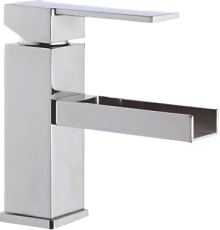 Смеситель для раковины Remer Qubika Cascata QC11