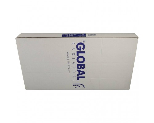 Радиатор алюминиевый Global VOX EXTRA 350 10 секций боковое подключение (белый RAL 9010) 83541 (83541)