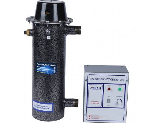 *11030 ЭВАН ЭПО-7,5 380 Котел электрический класс  Стандарт-Эконом с пультом управления в комплекте, положить при отгрузке (комплект 14031+15340) (11030)