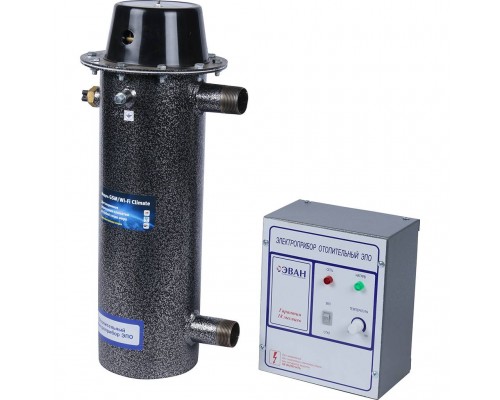 *11030 ЭВАН ЭПО-7,5 380 Котел электрический класс  Стандарт-Эконом с пультом управления в комплекте, положить при отгрузке (комплект 14031+15340) (11030)