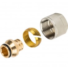 Фитинг компрессионный STOUT евроконус для труб PEX 20х2,0х3/4 (SFC-0020-002020)