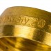 Фитинг компрессионный STOUT евроконус для труб PEX 20х2,0х3/4 (SFC-0020-002020)