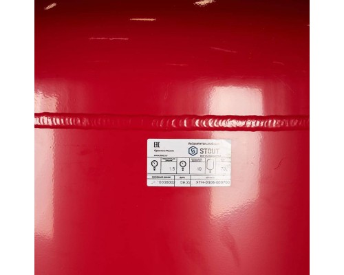 Расширительный бак STOUT STH-0006 на отопление 700 л. (цвет красный) (STH-0006-000700) Расширительный бак STOUT STH-0006 на отопление 700 л. (цвет красный) (STH-0006-000700)