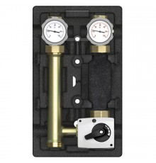 Насосная группа Meibes MK 1”, смесительная, без насоса, в комплекте с сервоприводом (M66831EAMRU)