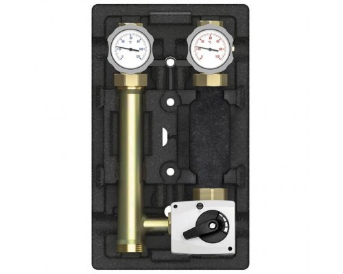 Насосная группа Meibes MK 1”, смесительная, без насоса, в комплекте с сервоприводом (M66831EAMRU)