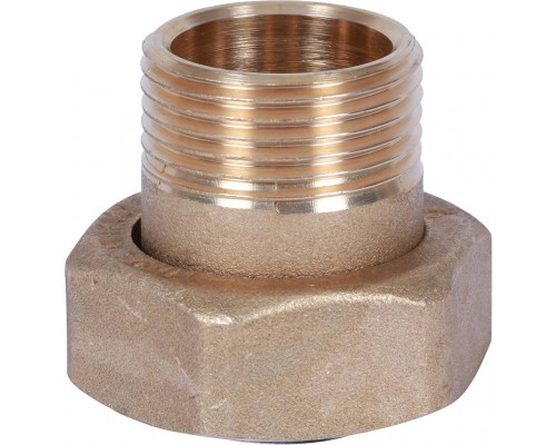 STOUT  Штуцер с накидной гайкой под плоскую прокладку G 1M-G1 1/4RN (SVM-0071-002532)