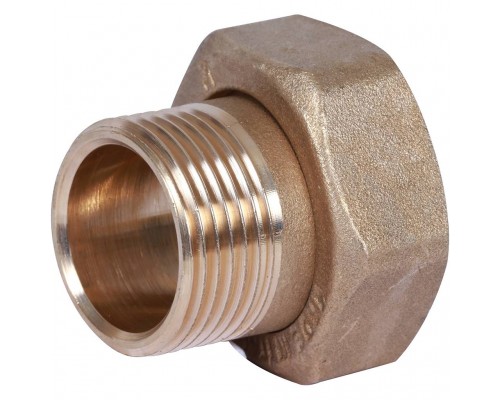 STOUT  Штуцер с накидной гайкой под плоскую прокладку G 1M-G1 1/4RN (SVM-0071-002532)