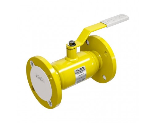 Кран шаровой ALSO GAS фланцевый полнопроходной Ду50 Ру 4,0 МПа из ст.20 (КШ.Ф.П.GAS.050.40-01)