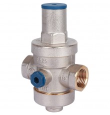 STOUT  Редуктор давления PN25 вн/вн 1/2  с выходом под манометр (SVS-1008-000015)