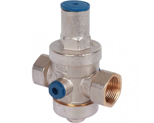 STOUT  Редуктор давления PN25 вн/вн 3/4  с выходом под манометр (SVS-1008-000020)