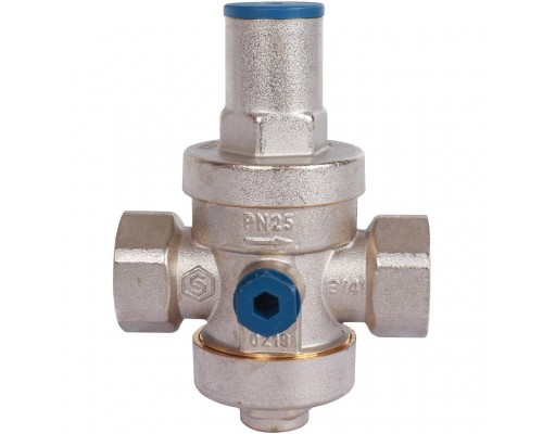 STOUT  Редуктор давления PN25 вн/вн 3/4  с выходом под манометр (SVS-1008-000020)