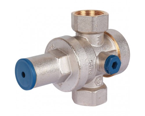 STOUT  Редуктор давления PN25 вн/вн 3/4  с выходом под манометр (SVS-1008-000020)