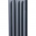 Радиатор биметаллический Global STYLE PLUS 500 4 секции боковое подключение (цвет cod.08 grigio argento opaco metallizzato 2676 (серый)) 155268 (155268)