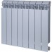 Радиатор биметаллический Global STYLE PLUS 500 8 секций боковое подключение (цвет cod.08 grigio argento opaco metallizzato 2676 (серый)) 155270 (155270)