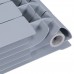 Радиатор биметаллический Global STYLE PLUS 500 8 секций боковое подключение (цвет cod.08 grigio argento opaco metallizzato 2676 (серый)) 155270 (155270)