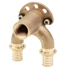 Проточный настенный угольник REHAU RAUTITAN 16/16-Rp 1/2 короткий RX+ для труб из сшитого полиэтилена (14564031001)