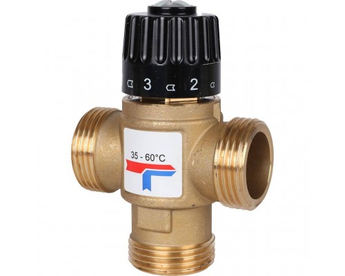 BARBERI  Термостатический смесительный клапан 1 , 35-60C (V07M250ABN)