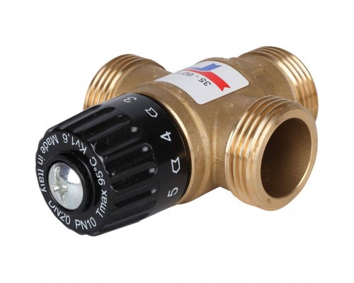 BARBERI  Термостатический смесительный клапан 1 , 35-60C (V07M250ABN)