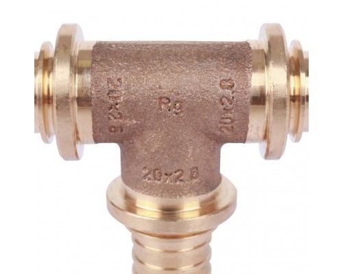 *13777261001 REHAU RAUTITAN PLATINUM Тройник равнопроходный 20-20-20 RX для труб из сшитого полиэтилена аксиальный (13777261001)