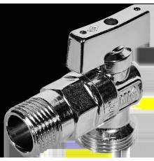 Кран шаровой угловой BUGATTI Miami 1/2 x3/4 08840025 (08840025)
