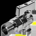 Кран шаровой угловой BUGATTI Miami 1/2 x3/4 08840025 (08840025)