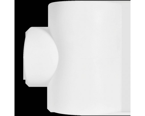 Тройник переходной Белый Pro Aqua d= 50-40-50 PP-R (PA14552P)