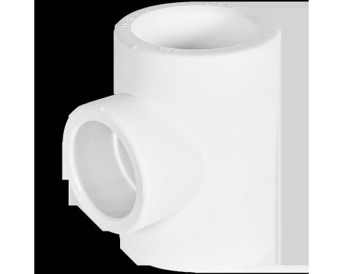 Тройник переходной Белый Pro Aqua d= 50-40-50 PP-R (PA14552P)