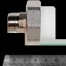 Муфта комбинированная Pro Aqua d=25-1/2 PP-R разъемная (американка) НР Белая (PA21012)
