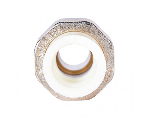 Муфта комбинированная Pro Aqua d=20-1/2 PP-R разъемная (американка) УСИЛЕННАЯ НР Белая (PA21008S) Муфта комбинированная Pro Aqua d=20-1/2 PP-R разъемная (американка) УСИЛЕННАЯ НР Белая (PA21008S)