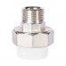 Муфта комбинированная Pro Aqua d=25-3/4 PP-R разъемная (американка) УСИЛЕННАЯ НР Белая (PA21014S)