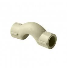 Обвод с муфтами короткий Pro Aqua d=20 PP-R Серый (PA16116PG)