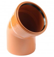 Pro Aqua PPH3016045 Terra D 160/45 PP Отвод для наружной канализации (PPH3016045)