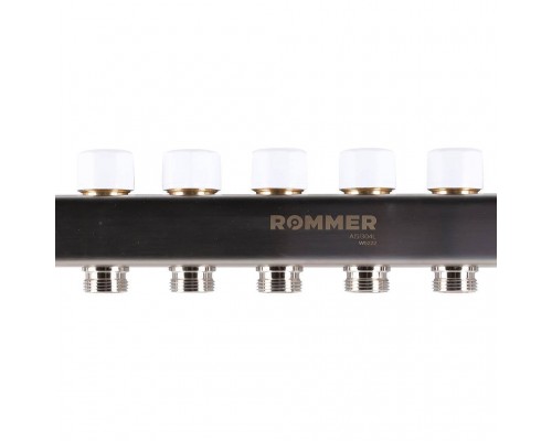 Коллектор из нержавеющей стали с расходомерами ROMMER 8 выходов (RMS-1200-000008) Коллектор из нержавеющей стали с расходомерами ROMMER 8 выходов (RMS-1200-000008)