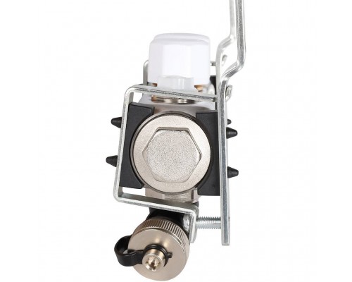 Коллектор из нержавеющей стали с расходомерами ROMMER, с клапаном вып. воздуха и сливом 2 выхода (RMS-1201-000002)