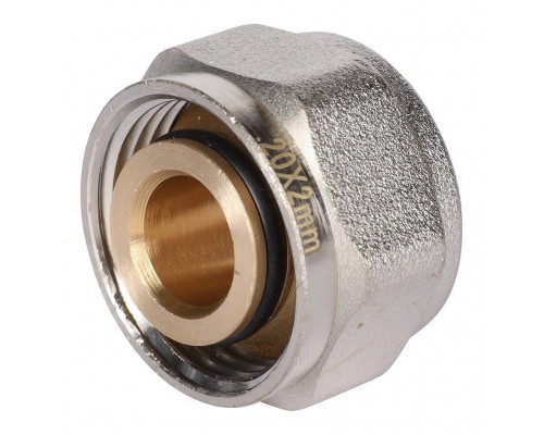 Фитинг компрессионный ROMMER евроконус для труб PEX-AL-PEXb 20х2,0х3/4 (RFC-1021-002020) Фитинг компрессионный ROMMER евроконус для труб PEX-AL-PEXb 20х2,0х3/4 (RFC-1021-002020)