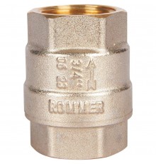 Клапан обратный пружинный муфтовый с металлическим седлом ROMMER RVC-0001-000020 3/4 (RVC-0001-000020)