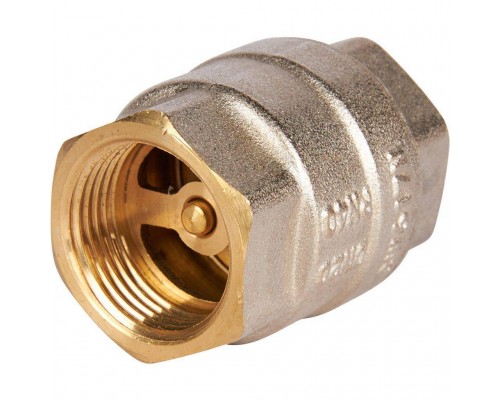Клапан обратный пружинный муфтовый с металлическим седлом ROMMER RVC-0001-000020 3/4 (RVC-0001-000020) Клапан обратный пружинный муфтовый с металлическим седлом ROMMER RVC-0001-000020 3/4 (RVC-0001-000020)