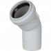 Отвод канализационный бесшумный STOUT D 58 х 45° SKB-0010-005845 (SKB-0010-005845)
