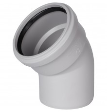 Отвод канализационный бесшумный STOUT D 110 х 45° (SKB-0010-011045)