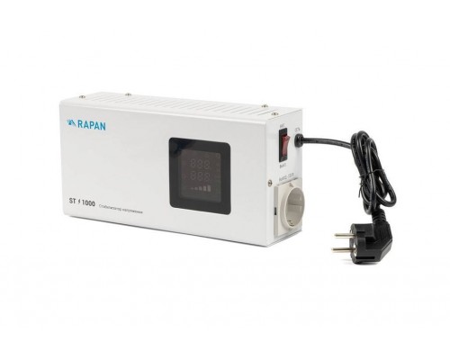 Стабилизатор сетевого напряжения, 1000ВА, Uвх. 100-260 В Teplocom RAPAN ST-1000 (8900)