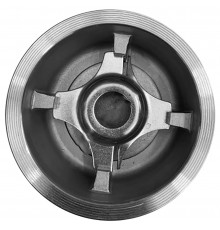 Клапан обратный Benarmo Ду 32 Ру40 межфланцевый осевой из нерж. стали (019-2473)