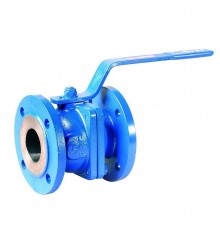 Кран шаровой фланцевый полнопроходной FAF Valve 1100 (FAF Valve 1220) Ду 300, Ру 16 с рукояткой (1100300)