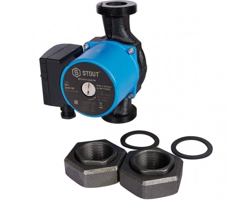 Насос циркуляционный STOUT 32/40-180 SPC-0010-3240180 (SPC-0010-3240180) Насос циркуляционный STOUT 32/40-180 SPC-0010-3240180 (SPC-0010-3240180)