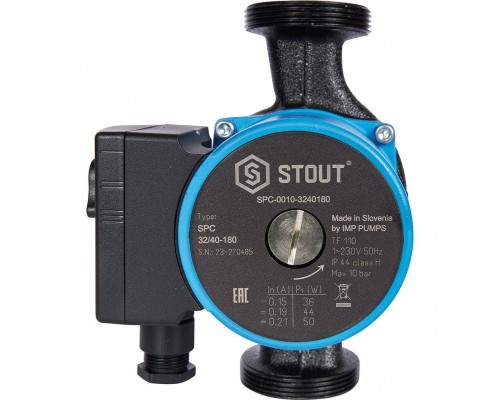 Насос циркуляционный STOUT 32/40-180 SPC-0010-3240180 (SPC-0010-3240180) Насос циркуляционный STOUT 32/40-180 SPC-0010-3240180 (SPC-0010-3240180)